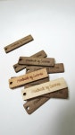 50  .5 x 2 Handmade Wood Tags  Knitting Tags  Wood Tags 50 - .5 x 2 Handmade Wood Tags - Knitting Tags - Wood Tags