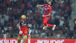RCB 203/6 (19 ov, Romario Shepherd 23*, Krunal Pandya 28*, Digvesh Rathi 0/50, LSG... May 07, 2026 50th Match (N), Lucknow, May... 