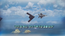 [영상구성] KF-21·무인 스텔스 독도 수호 콜라보 작전 | 연합뉴스