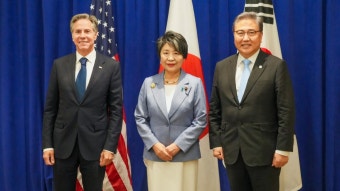 한미일 외교장관 APEC 계기 회담…북러협력 대응 논의 | 연합뉴스