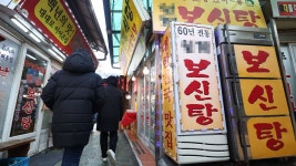 개 식용금지법 통과 다음날 성남 모란시장 표정…업소들 한숨 | 연합뉴스