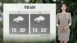 [날씨] 주말 먼지 해소하는 비…제주 호우 집중 | 연합뉴스
