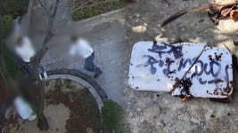 선관위에 붉은 천 묻은 일당 추적하니…이미 출국한 외국인 | 연합뉴스