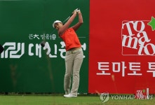 -대신증권골프- 서희경 주춤..한타차 3위(종합) | 연합뉴스