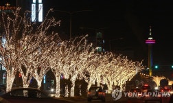 포항 포스코로 연말 야경 장관 | 연합뉴스