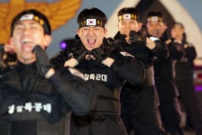 핵안보정상회의 경찰경호경비단 호신술 시범 | 연합뉴스