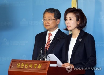 원내대표 출마 선언하는 나경원 | 연합뉴스