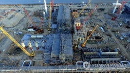 텍사스 프리포트에 건설중인 LNG 설비 | 연합뉴스