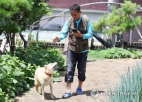 27시간 만에 귀환 예천 반려견 진순이 | 연합뉴스