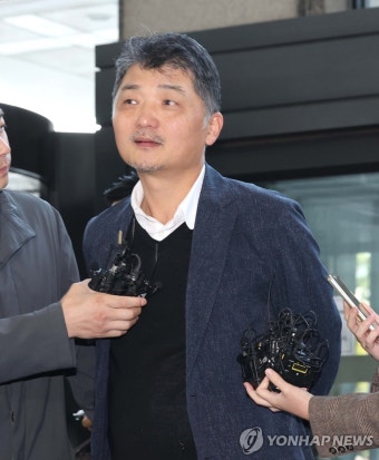 'SM 시세 조종 의혹' 카카오 김범수 금감원 출석 | 연합뉴스