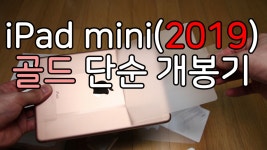 [ch.ETC] 해외직구 막차? 아이패드 미니 5 골드 개봉기 음성 없음 (Apple iPad mini Wi‑Fi 64GB - Gold) > 리뷰/체험기 | 퀘이사존... 