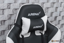 화이트 & 블랙, 제닉스 ARENA TYPE-1 컴퓨터 의자 > 리뷰 | 퀘이사존 QUASARZONE 화이트 & 블랙, 제닉스 ARENA TYPE-1 컴퓨터 의자