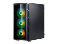 Spire 2면 강화 유리와 RGB 팬 4 개를 갖춘 가성비 케이스 VISION 7025 RGB  > 하드웨어 뉴스 | 퀘이사존 QUASARZONE Spire 2면 강화... 