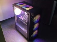 ABKO NCORE 베놈 식스LED 강화유리 (블랙) PC 케이스 > 리뷰... 퀘이사존 QUASARZONE ABKO NCORE 베놈 식스LED 강화유리 (블랙) PC 케이스