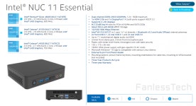 NUC 11 Essential, Intel Jasper Lake CPU 제공 > 하드웨어 뉴스 | 퀘이사존 QUASARZONE NUC 11 Essential, Intel Jasper Lake CPU 제공