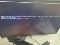 도와주세요.. 부팅이 안됩니다.. > CPU/메인보드/램 | 퀘이사존 QUASARZONE 도와주세요.. 부팅이 안됩니다..