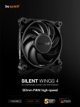 서린씨앤아이, 비콰이어트 고성능 쿨링팬 사일런트 윙즈 4 정식... 서린씨앤아이, 비콰이어트 고성능 쿨링팬 사일런트 윙즈 4 정식 출시