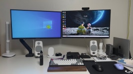 화이트와 블랙의 조합 > 데스크셋업 | 퀘이사존 QUASARZONE 화이트와 블랙의 조합