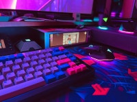 (싸이버 펑크 컨셉 주의)사이버 보드 x Gmk cobalt > 키보드/마우스 | 퀘이사존 QUASARZONE (싸이버 펑크 컨셉 주의)사이버 보드 x Gmk... 