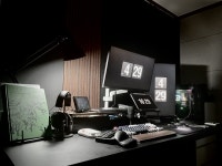 블랙 컨셉 데스크셋업 > 데스크셋업 | 퀘이사존 QUASARZONE 블랙 컨셉 데스크셋업