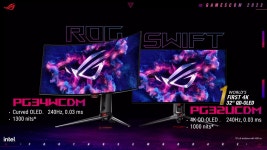 ASUS, 세계 최초 32인치 4K QD-OLED를 포함한 새로운 게이밍 모니터 3종 공개 > 하드웨어 뉴스 | 퀘이사존 QUASARZONE ASUS, 세계 최초... 