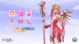 오버워치 2, 대의를 위한 메르시 - 핑크 메르시 유방암 연구 재단... 오버워치 2, 대의를 위한 메르시 - 핑크 메르시 유방암 연구 재단 후원