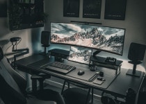 이달의 셋업 테마는 블랙입니다. > 데스크셋업 | 퀘이사존 QUASARZONE 이달의 셋업 테마는 블랙입니다.