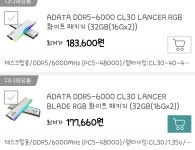 두 램 차이가 뭔가요? > CPU/메인보드/램 | 퀘이사존 QUASARZONE 두 램 차이가 뭔가요?