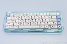 몬스타기어 아쿠아67 유무선 기계식 (스카이블루) > 리뷰/체험기... 담은 투명 커스텀 키보드~! 몬스타기어 아쿠아67 유무선 기계식 (스카이블루)