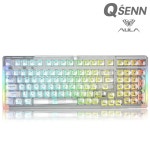 [네이버] AULA F98 독거미 RGB 풀윤활 유무선 기계식키보드 (62,800... AULA F98 독거미 RGB 풀윤활 유무선 기계식키보드 (62,800... 