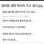 엄마랑 냉면 먹으러 가고 싶다 > 유머게시판 | 퀘이사존 QUASARZONE 엄마랑 냉면 먹으러 가고 싶다