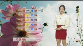 [날씨] 완연한 가을 날씨…제주 오전까지 비 | 연합뉴스