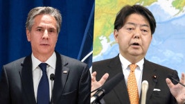 미일 외교장관 통화…