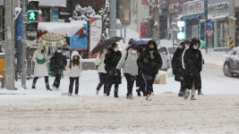 출근길 수도권 눈 펑펑…빙판길 주의보 | 연합뉴스