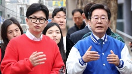 총선 D-1…한동훈 청계광장·이재명 용산서 막판유세 | 연합뉴스