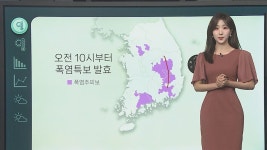 [날씨클릭] 오늘 서울 32도·대구 34도…곳곳 '폭염주의보' | 연합뉴스
