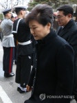 <YS 영결식> 서울대병원 떠나는 박 대통령 | 연합뉴스