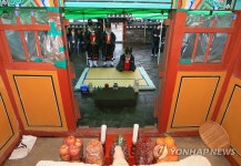 제주 화북포구 해신제 | 연합뉴스