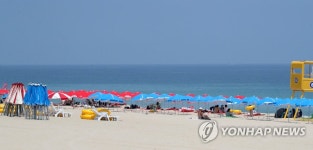 해변이 피서객으로 가득하길 | 연합뉴스
