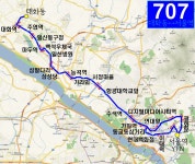 동해운수 707이 저 개편안 대로 짤린다면... - 버스 갤러리