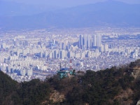 대구 앞산공원에서 바라본.. 시가지 - 도시 갤러리