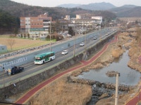 차선 넓히기 전 사진.......... - 버스 갤러리