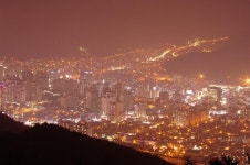 [지방최고도시 통합창원시] 팔용산에서 본 창원과 마산의 경계지점. - 도시 갤러리