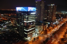 [경남 창원] LED 미디어 파사드 오피스빌딩 신텍타워~ - 도시 갤러리