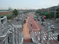 석수역∼안양육교 삼거리 구간 1km의 간선급행버스체계(BRT)를 개통 - 버스 갤러리