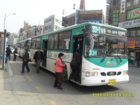 [선진시내버스] 33-1번: 일동-의정부역 BS106 로얄시티 디젤 - 버스 갤러리