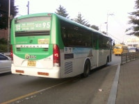 배차간격이 들쑥날쑥인 고양교통 95번 - 버스 갤러리