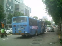 아직 670번이 서울교통네트웍과 보성운수가 공배하고 있음. - 버스 갤러리