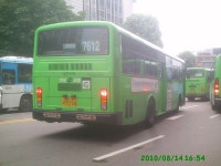 현대의 현대교통 7612번 현대버스 뉴 슈퍼 에어로시티 - 버스 갤러리