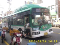 김포대학에서 일산을 오가는 버스들 - 버스 갤러리